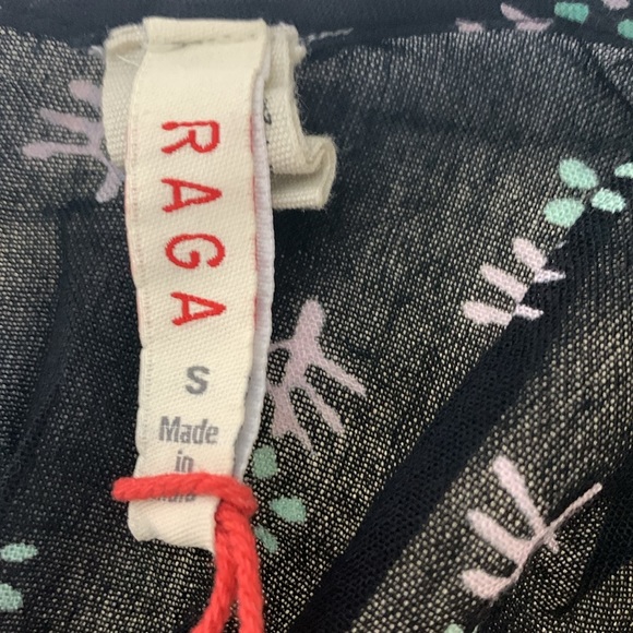 RAGA Maxi black dress with flower Size: S - Picture 13 of 15